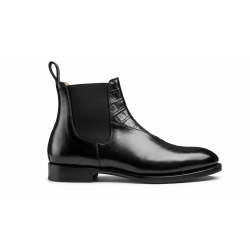 Giày Boot Nam CNES Chelsea Boots Da Bò Phối Vân Cá Sấu 1