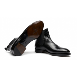 Giày Boot Nam CNES Chelsea Boots Da Bò Phối Vân Cá Sấu 2