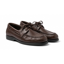 Giày Nam Boat Shoes Da Bò Hạt 0
