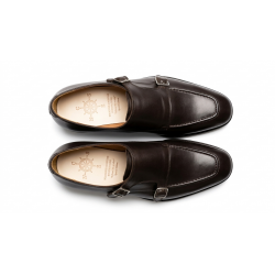 Giày Tây Nam Double Monk Strap Da Bò Cao Cấp 5
