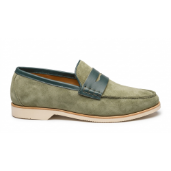 Penny Loafer Xanh Rêu 1
