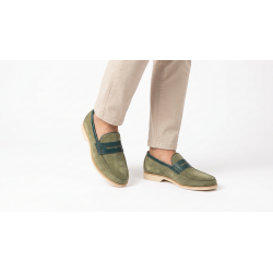 Penny Loafer Xanh Rêu 3