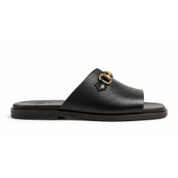 Horsebit Slide Sandals 1