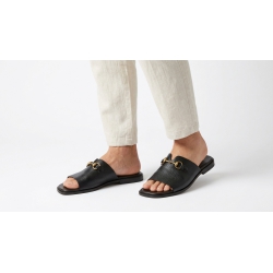 Horsebit Slide Sandals 3