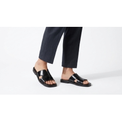 H-Cutout Slide Sandals 3