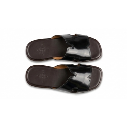 H-Cutout Slide Sandals 4