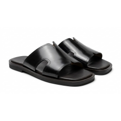 H-Cutout Slide Sandals 0