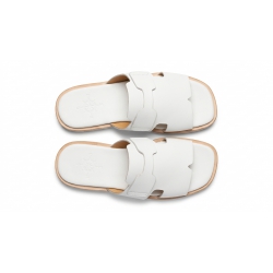 CNES All-White Chypre Sandals 4