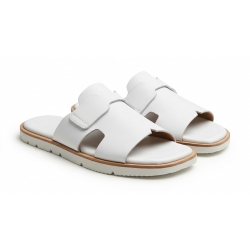 CNES All-White Chypre Sandals 0