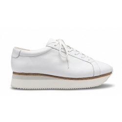 Sneaker Da Thủ Công CNES Platform Wedge 1