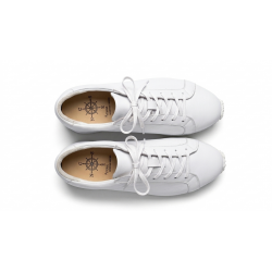 Sneaker Da Thủ Công CNES Platform Wedge 4