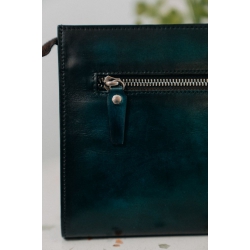 Clucth Cầm Tay - Patina Blue 4