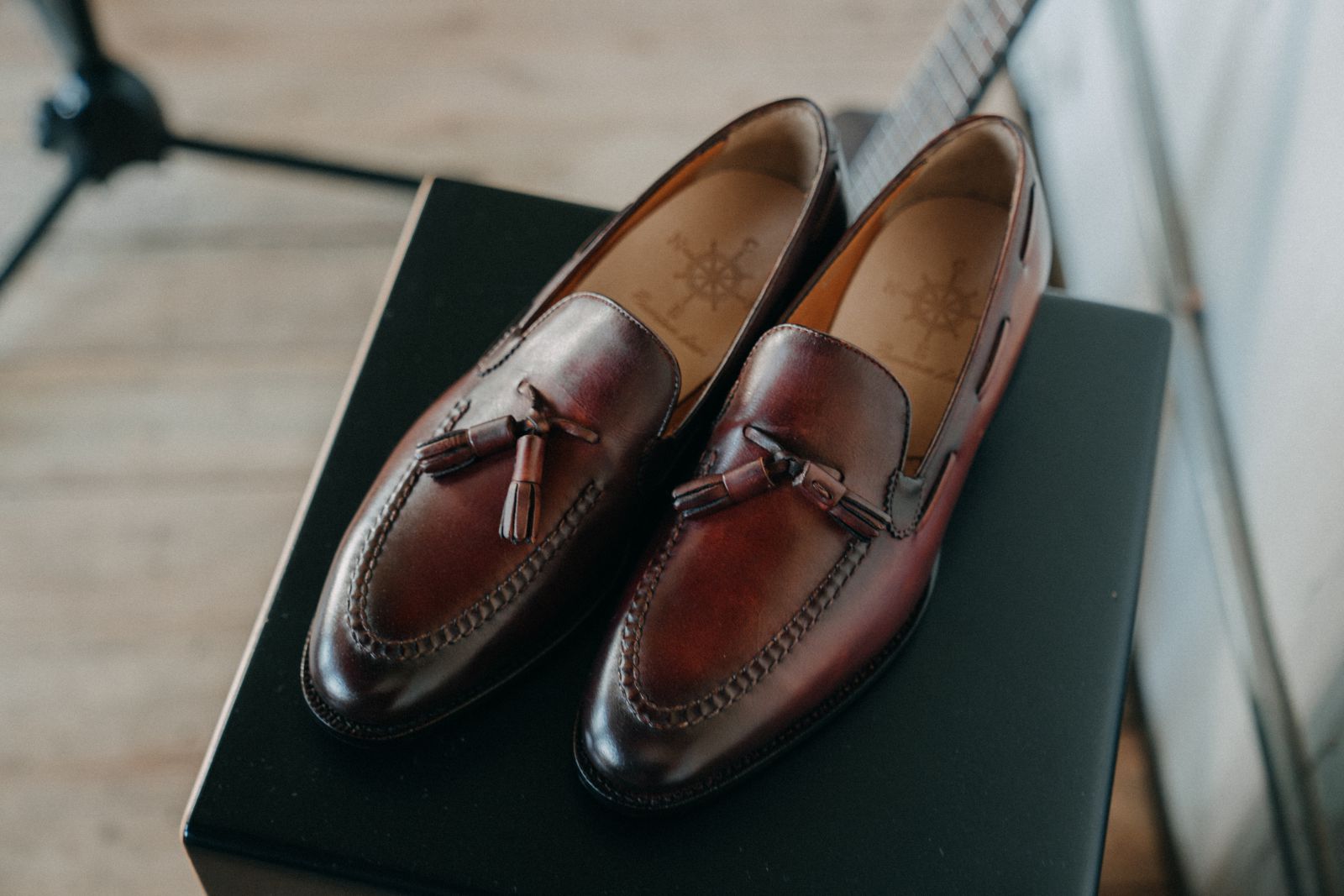 naturalizer rosalie leather tassel loafer