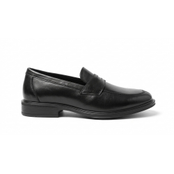 Giày Nam Penny Loafer Da Bò Đen 1