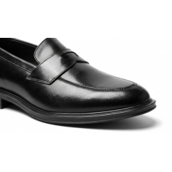 Giày Nam Penny Loafer Da Bò Đen 4