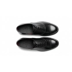 Giày Tây Nam Oxford Cap-Toe Đen 4