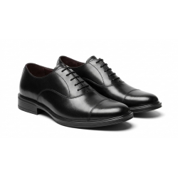 Giày Tây Nam Oxford Cap-Toe Đen 0